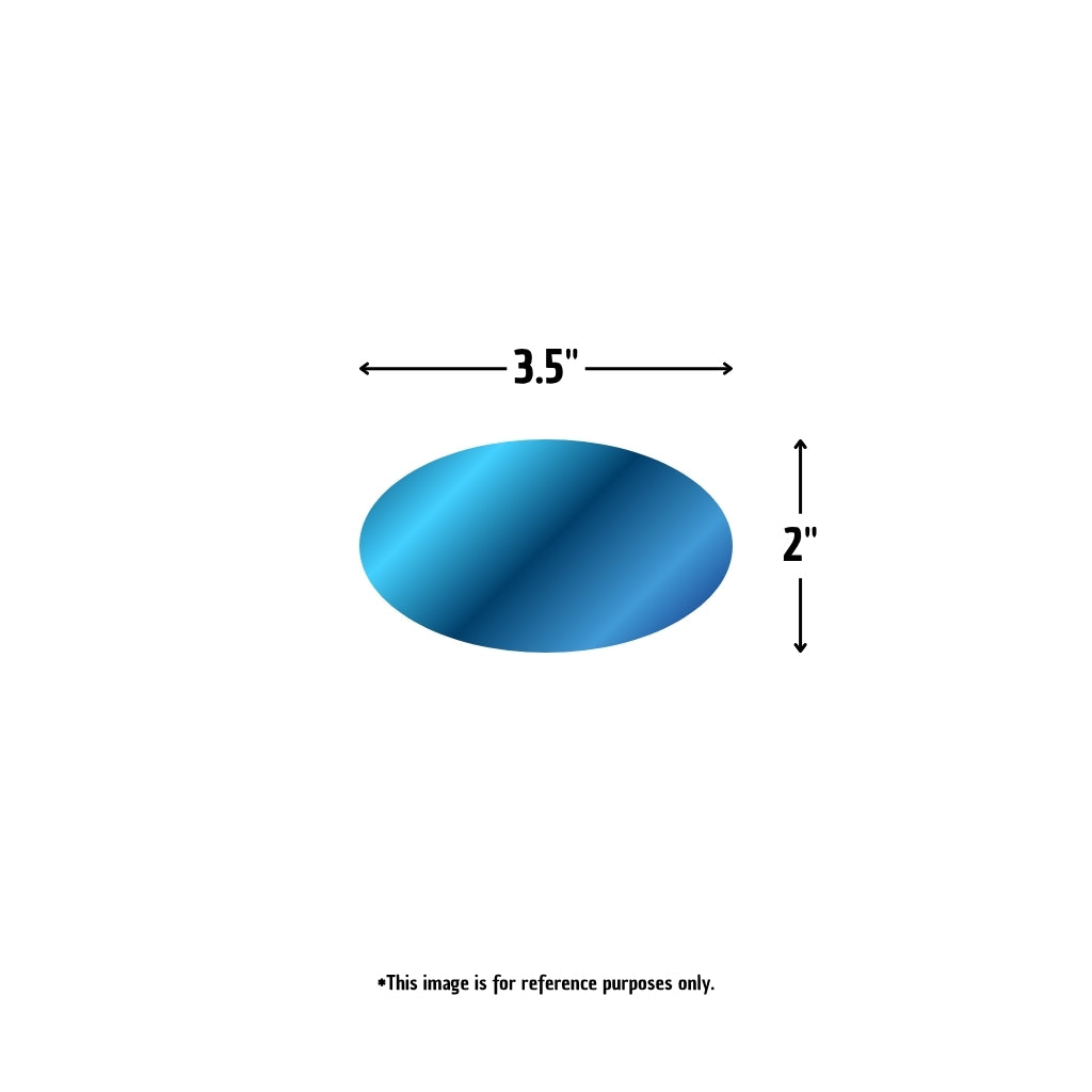 Oval Business Cards (14pt)