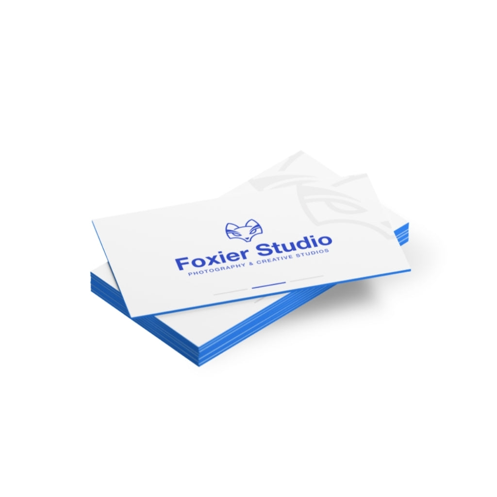 Painted Edge Business Cards