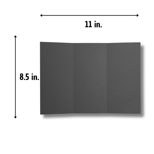 Classic Tri-Fold Menu (8.5" x 11")