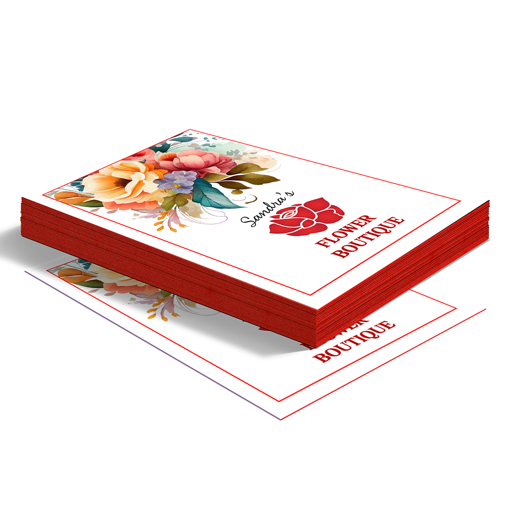 Painted Edge Business Cards
