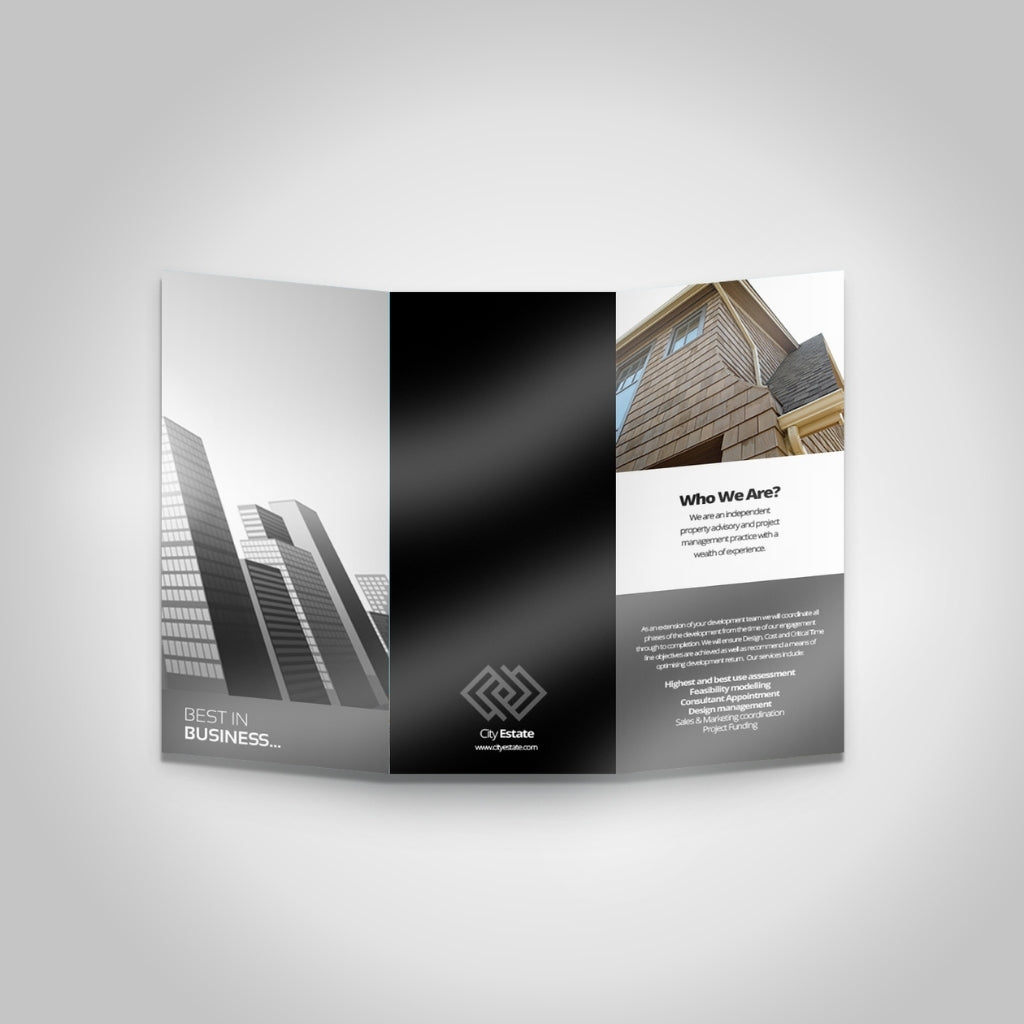 Premium High-Gloss Brochures