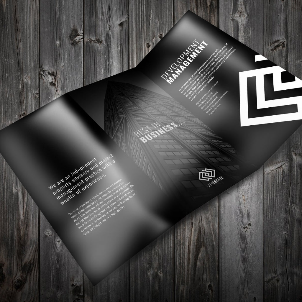 Premium High-Gloss Brochures