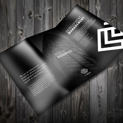 Premium High-Gloss Brochures