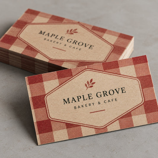Brown Kraft Business Cards