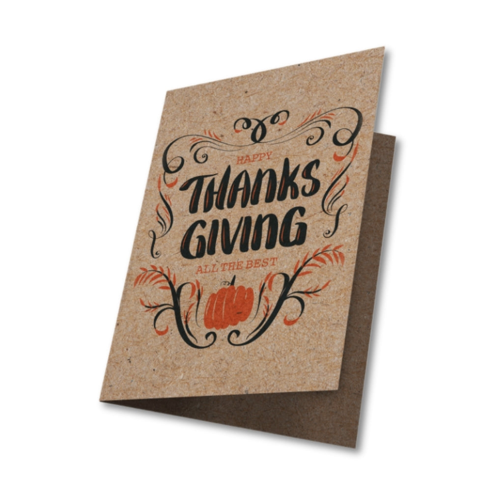 Kraft Paper Greeting Cards