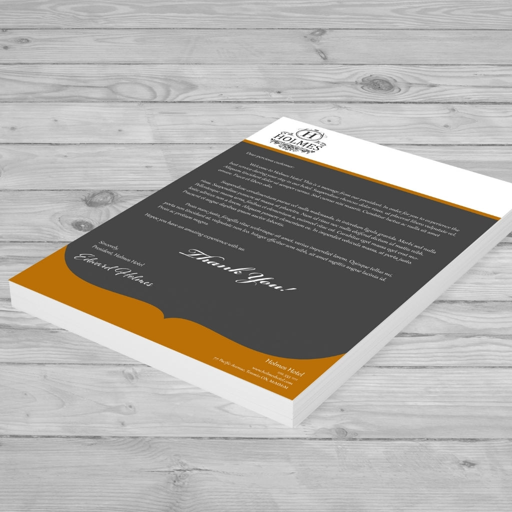 Standard Letterhead