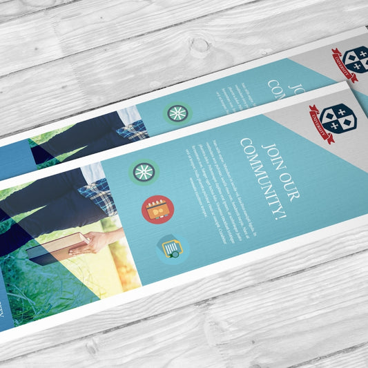 Linen Textured Bookmarks