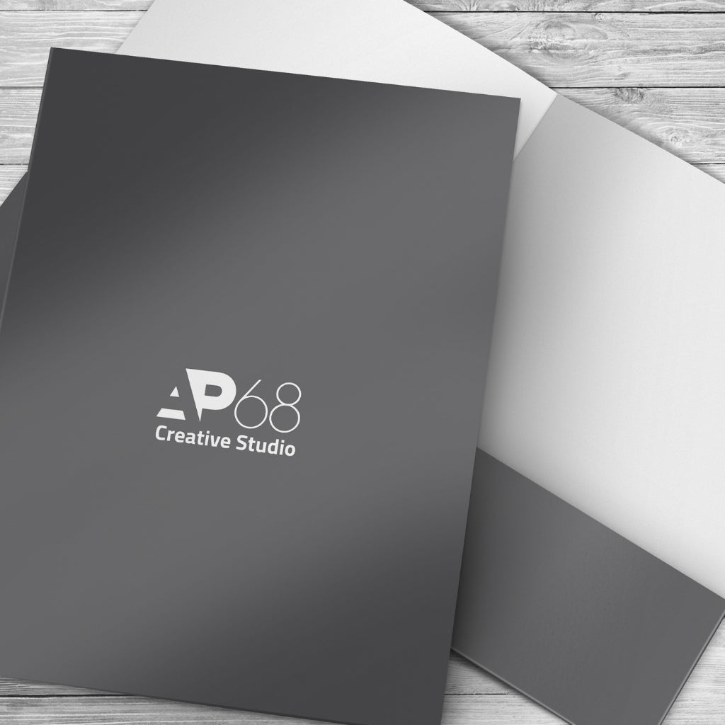 Soft-Touch Presentation Folders