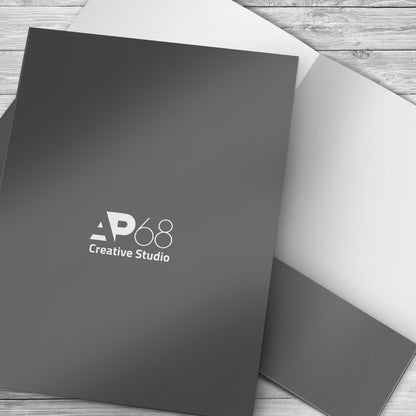 Soft-Touch Presentation Folders
