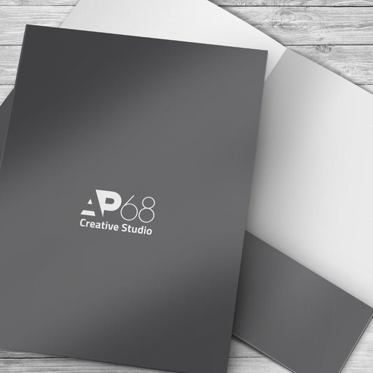 Soft-Touch Presentation Folders