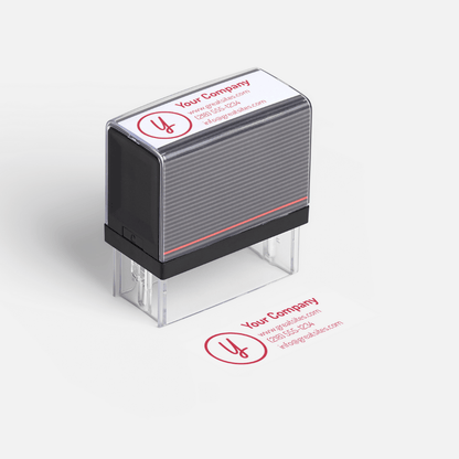 Large Rectangular Self-Inking Stamp