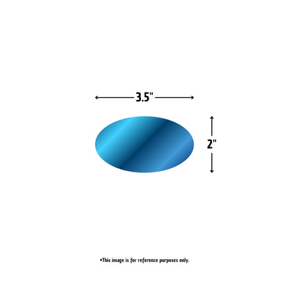 Oval Business Cards (14pt)