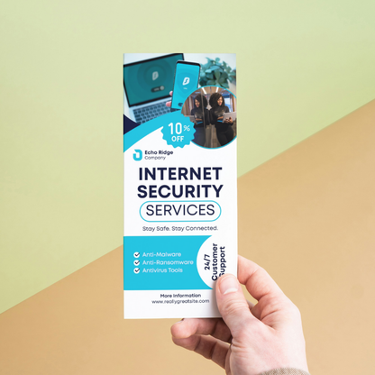 Rack Cards (4″ × 9″)