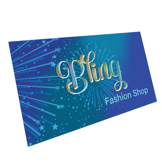 Raised Foil Business Cards