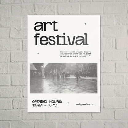 Uncoated Posters