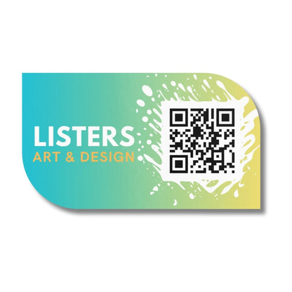 Leaf Shaped Business Cards (14pt)