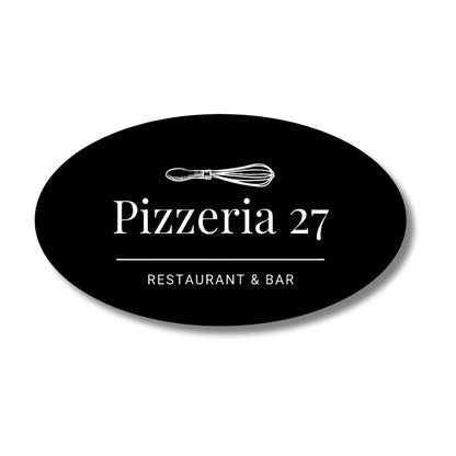 Oval Business Cards (14pt)