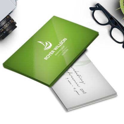 Writable Business Cards (14pt Semi-Gloss)