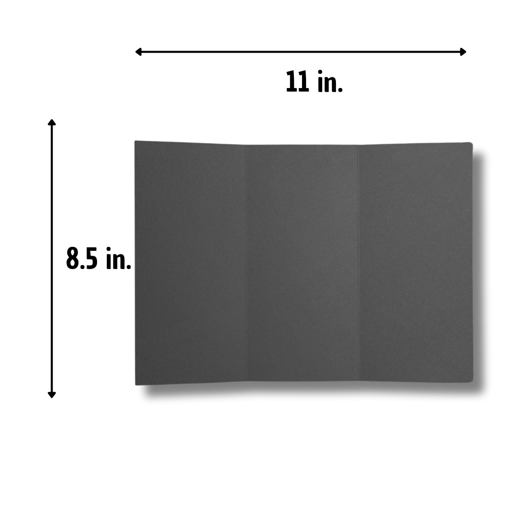 Classic Tri-Fold Menu (8.5" x 11")